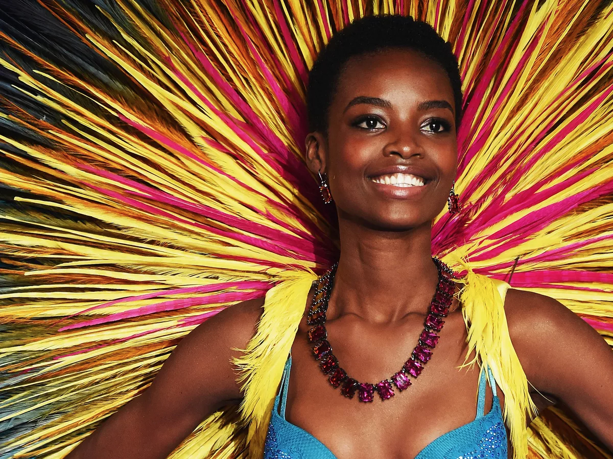 Maria Borges at Victoria’s Secret Fashion Show 2015. Photo courtesy of Dimitrios Kambouris / Getty Images