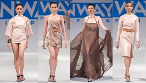 Veejay Floresca’s collections on Project Runway Philippines Season 1. Photo courtesy of Project Runway Philippines.