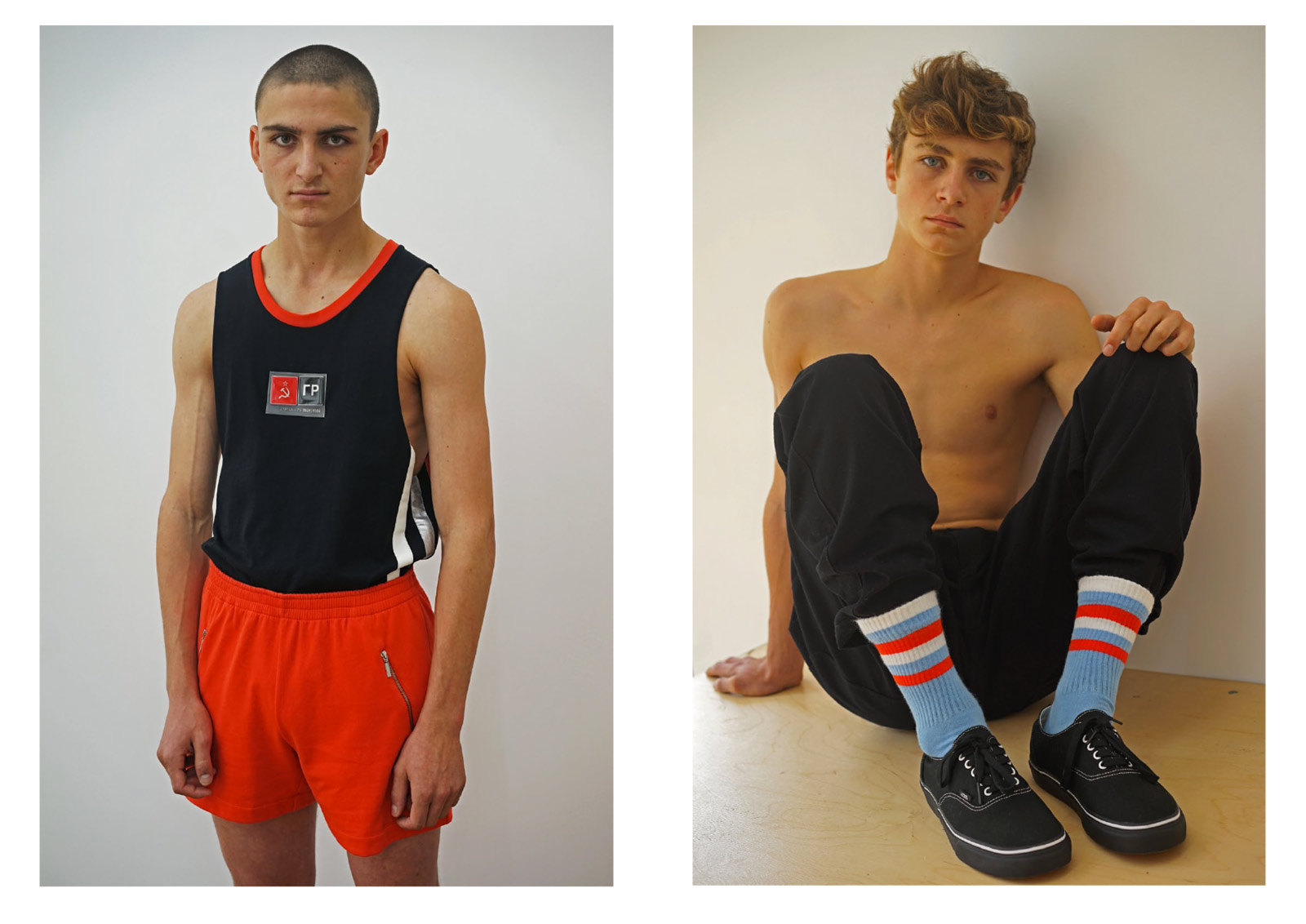 S/S16 collection, courtesy of Gosha Rubchinskiy