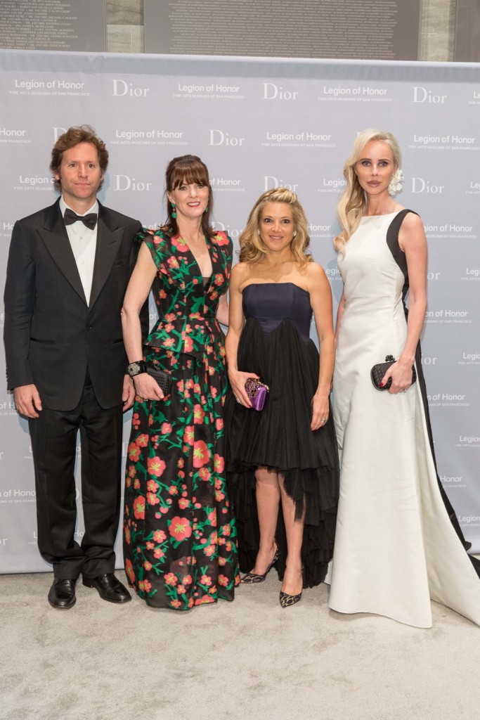 Trevor Traina, Allison Speer, Kate Lasater, Vanessa Getty at 2015 Mid-Winter Gala presented by Dior