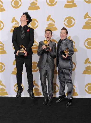APTOPIX Grammy Awards Press Room