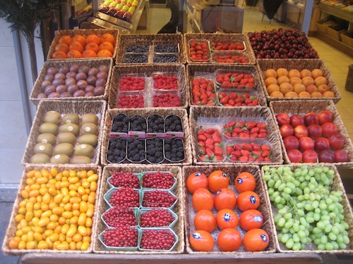 Local fruit colours 
