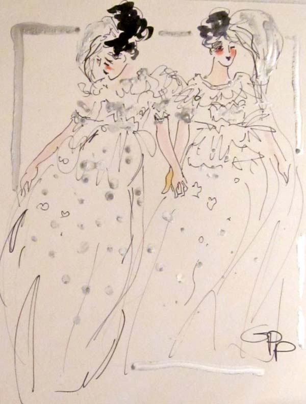 Monday Morning Photo–Illustrations from Paris Haute Couture