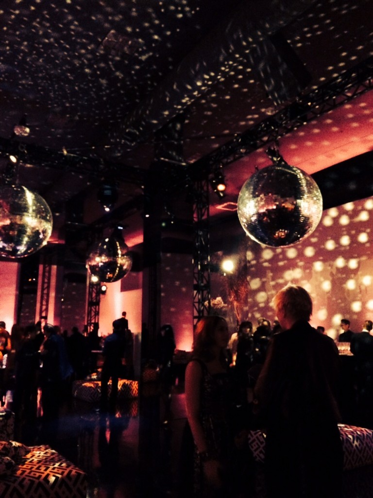 The Studio 54-inspired party space.