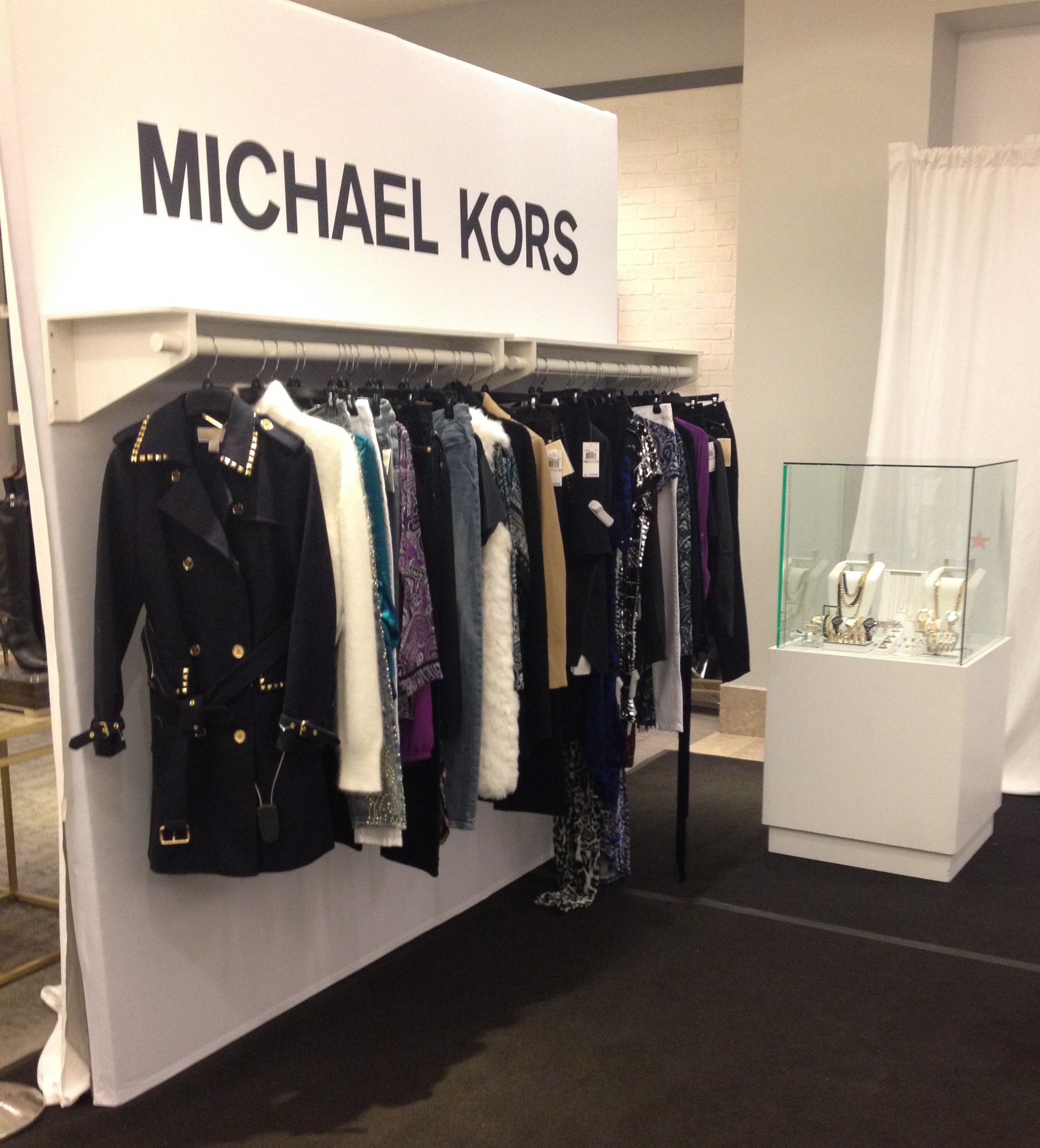 A view of some of the trend forward Fall pieces from the Michael Kors line at Macy’s.