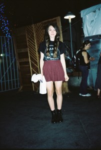 Street style at the Lorde Concert; photo by Aldo Carrera