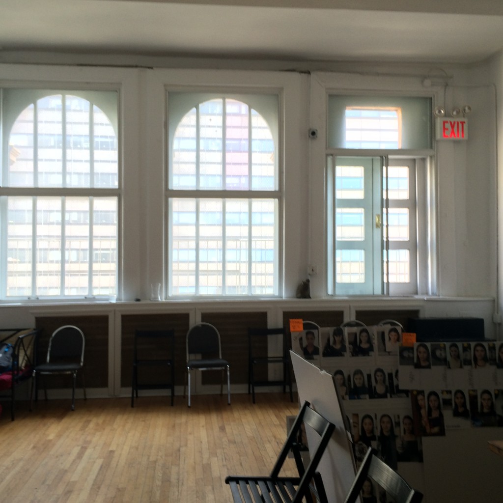 A view of the model casting space in Kimball Studio. Photo by Jeanette Peach.