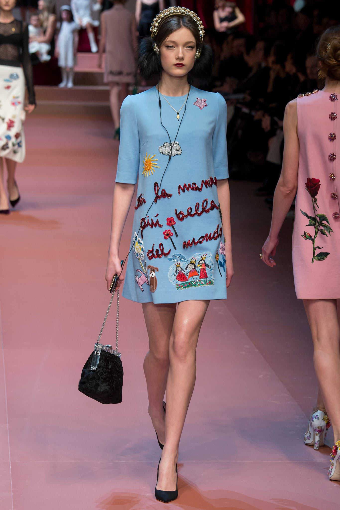 The Dolce & Gabbana Fall 2015 Fashion Show Was All About Moms and