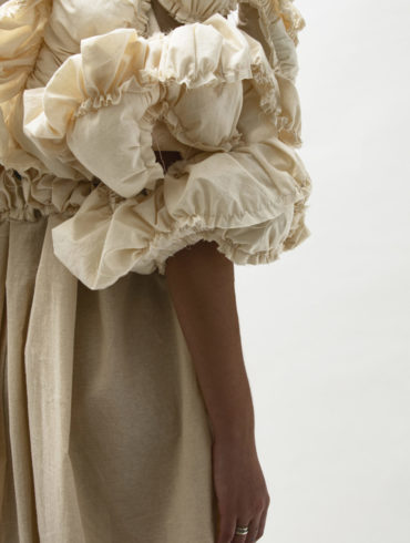 Design by Abby Yang, MFA Fashion Design. Photography by Danielle Rueda